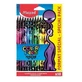 Lápices de color Mape Monster Eye, 18 colores