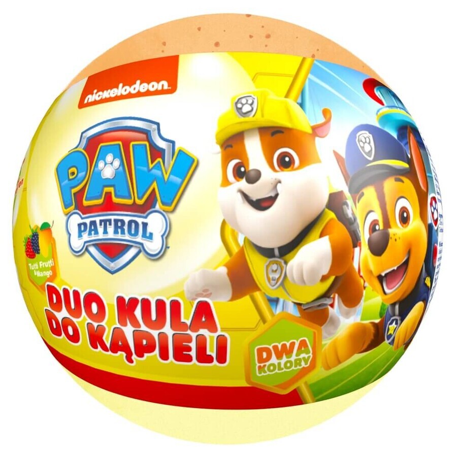 Paw Patrol Mousse da bagno Tutti Frutti amp; Mango, 100g