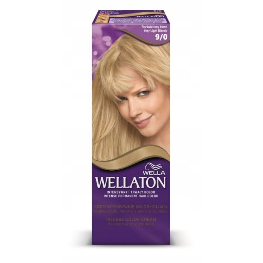 Wellaton Crema Colorante Intensiva 9/0 Rubio Claro