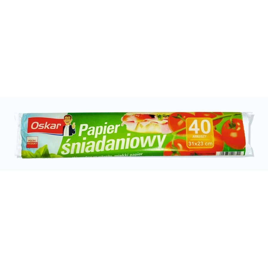 Oskar, hârtie Niadani, 40 bucăți