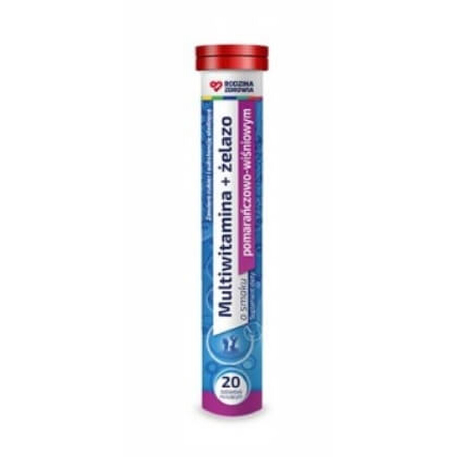 Rodzina Zdrowia Multivitamins + elazo 20 effervescent tablets