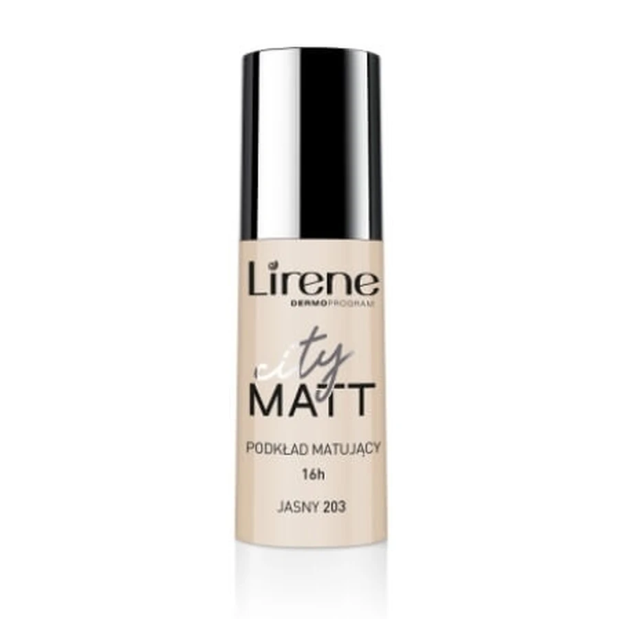 Lirene Fluido matificante City Matt claro 203 30 ml