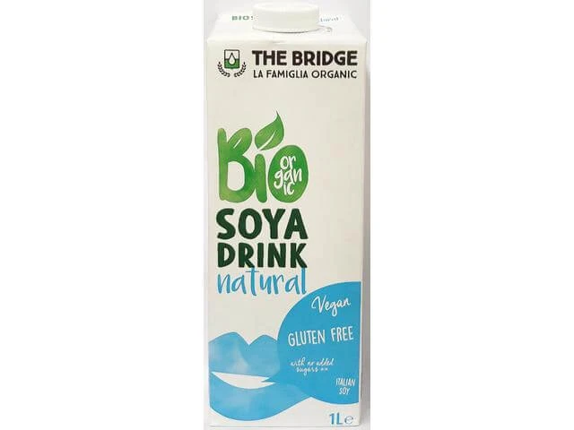 Organic soy beverage, 1L, The Bridge