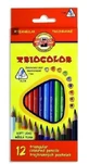 Koh-I-Noor, Eye Pencils, 12 colors
