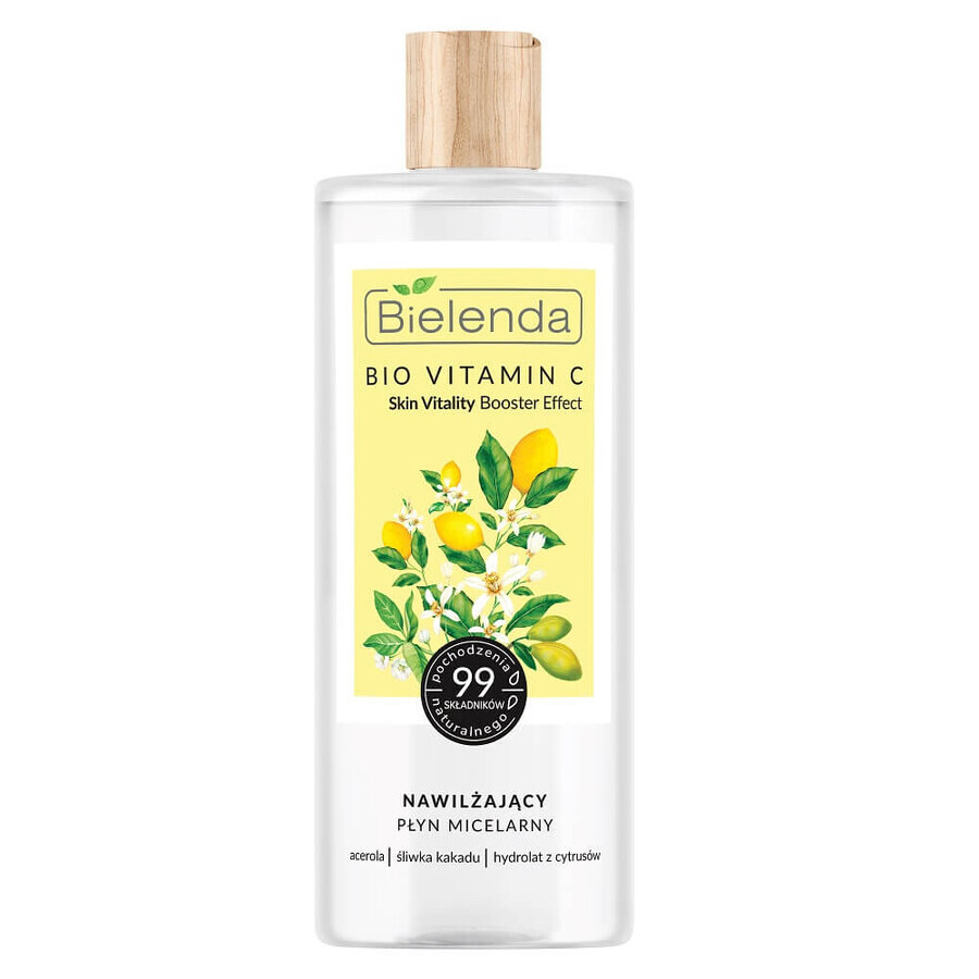 Bielenda Bio Vitamine C Lotion micellaire hydratante, 500ml