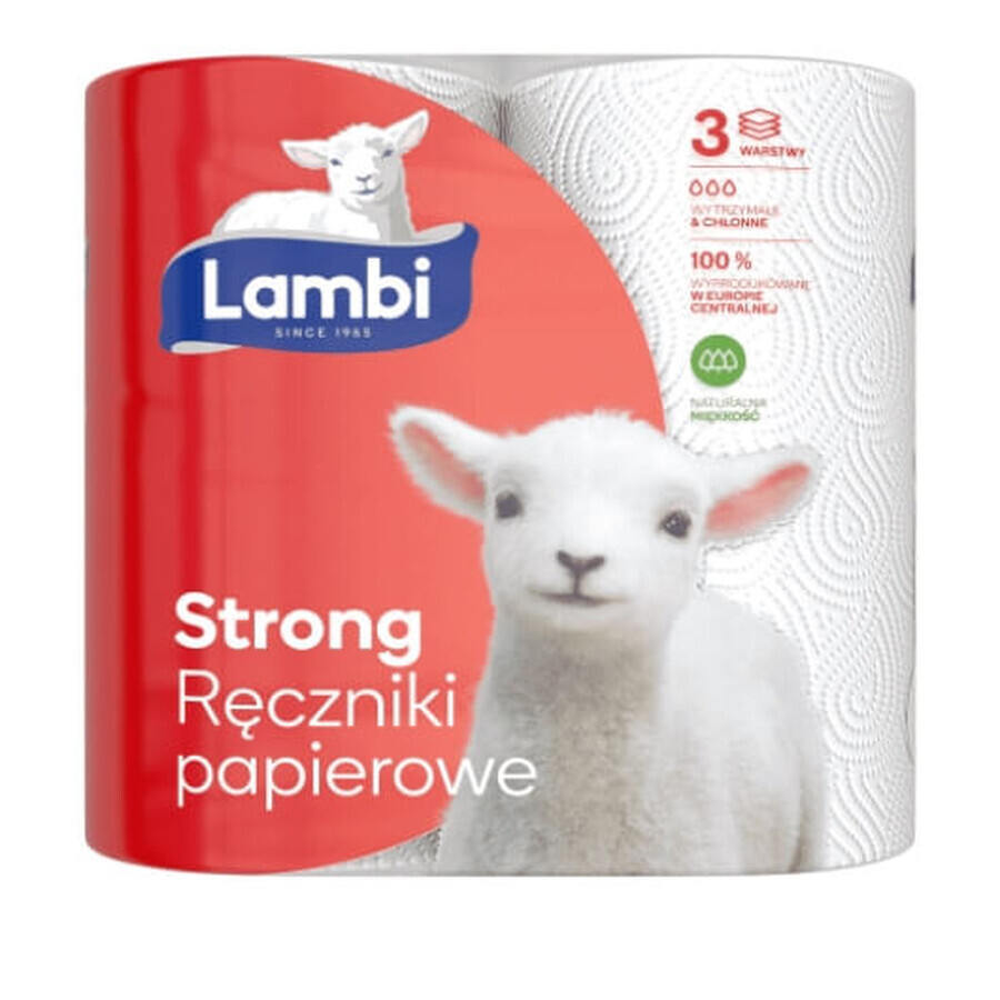 Buy Lambi, Strong Paper Towels, 2 rolls Lambi, Strong Paper Towels, 2 rolls