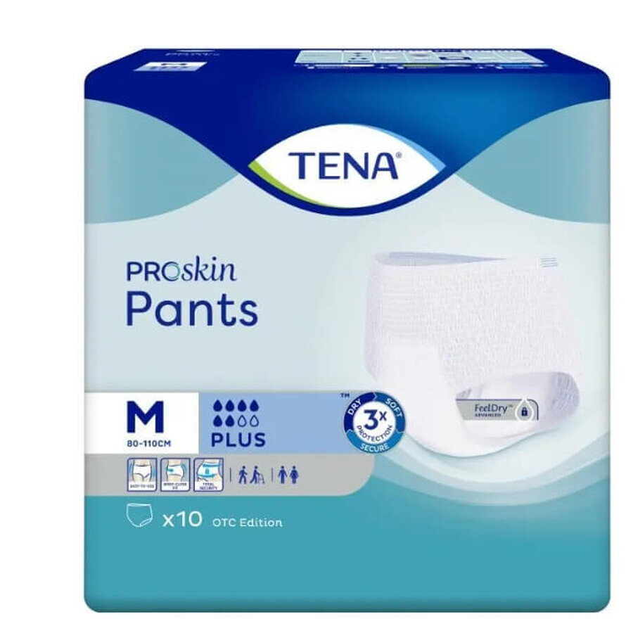 Buy Tena Pants ProSkin ProSkin chonic underpants plus M, 10 pieces - Long term! Tena Pants ProSkin ProSkin chonic underpants plus M, 10 pieces - Long term!