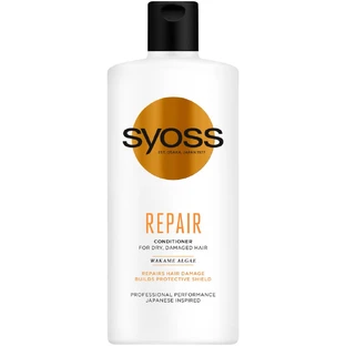 Acondicionador reparador Syoss para cabellos dañados, 440ml