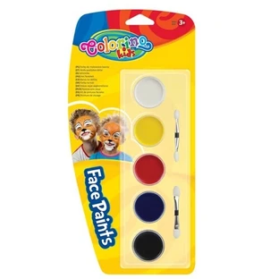 Gesichtsbemalung, 5 Farben