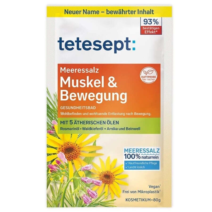 Acquista Tetesept, Muskel amp; Bewegung, Additivo per bagno, 80g Tetesept, Muskel amp; Bewegung, Additivo per bagno, 80g