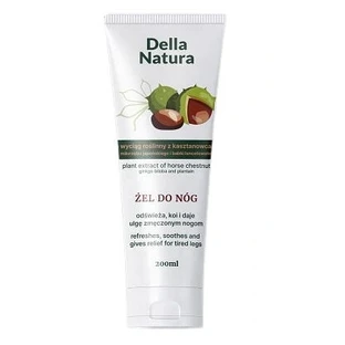 Della Natura actieve voetgel, kastanje-extract, 200 ml