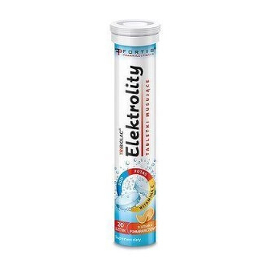 Tribiolac Elektrolity, 20 effervescent tablets