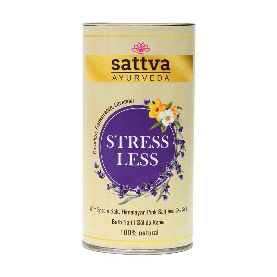 Cumpără Sattva sare de baie Stress Less, 300g Sattva sare de baie Stress Less, 300g