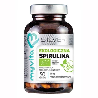 MyVita Silber Bio Spirulina 50 Kapseln