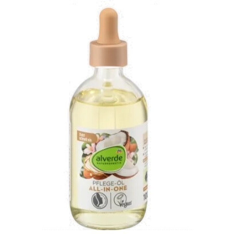 Cumpără Alverde, All-in-One, Ulei de diagnoză, migdale și nucă de cocos, 100ml Alverde, All-in-One, Ulei de diagnoză, migdale și nucă de cocos, 100ml