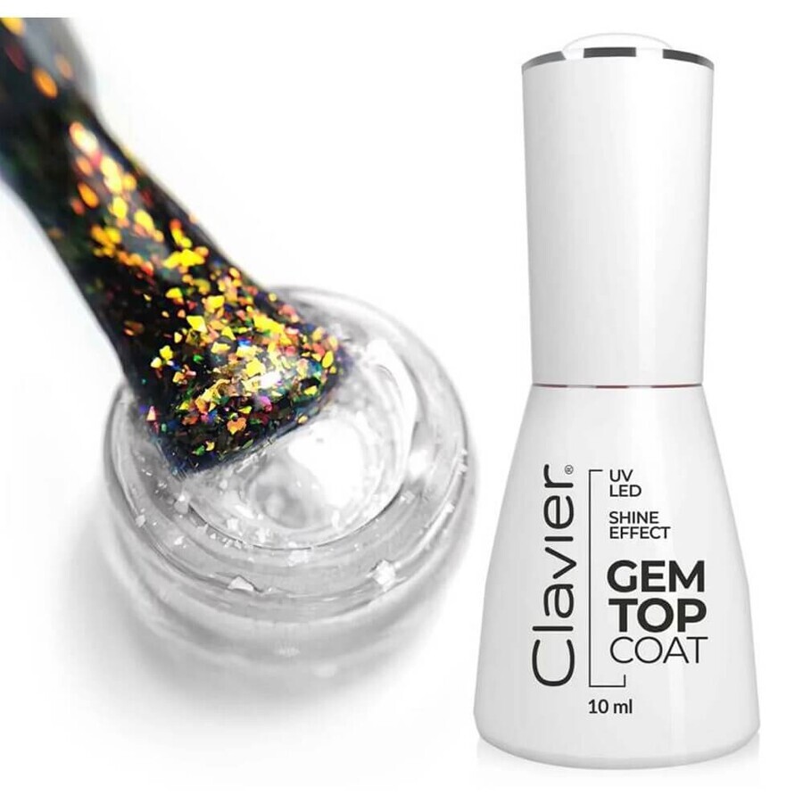 Clavier Luxe Gem Hybride Top Coat G04 Robijn, 10ml
