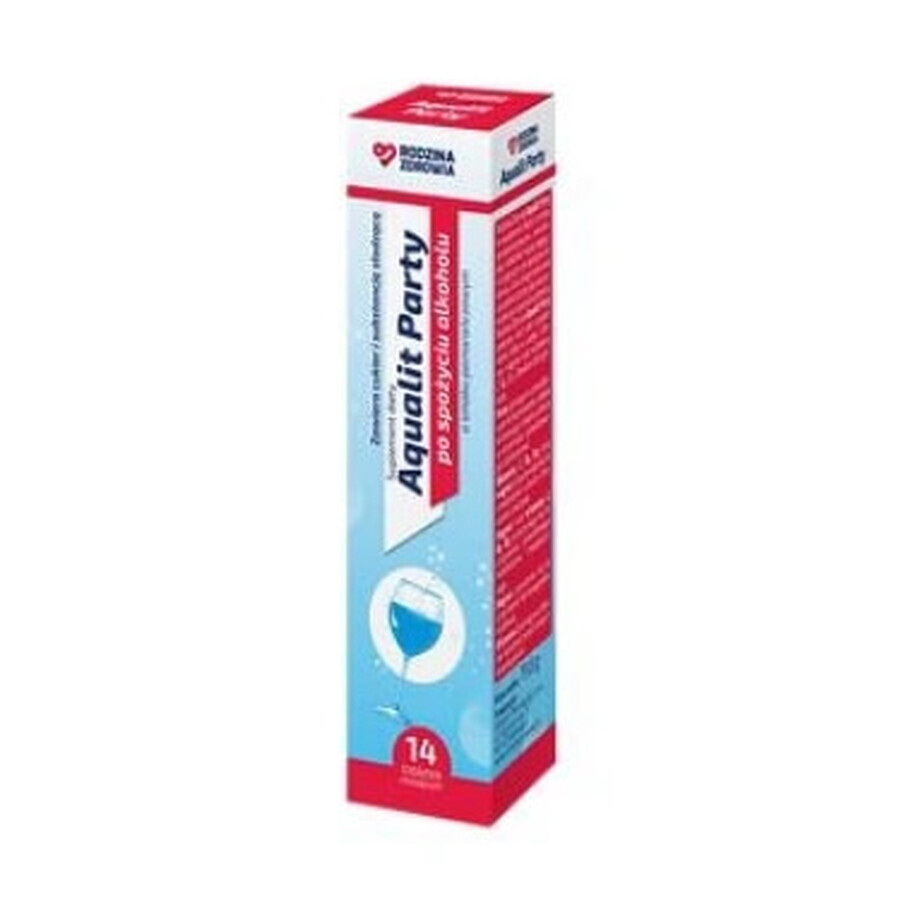 Family Health Aqualit Party, 14 effervescent tablets