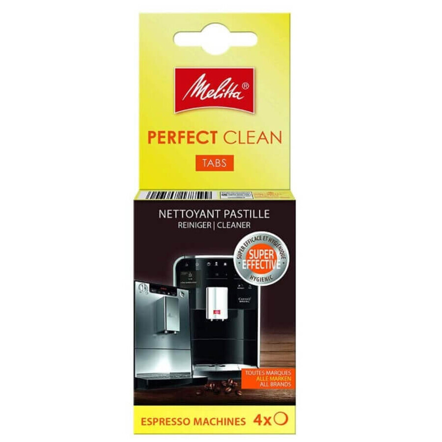 Melitta, 178599 Perfect Clean, máquina de limpieza, 4 piezas