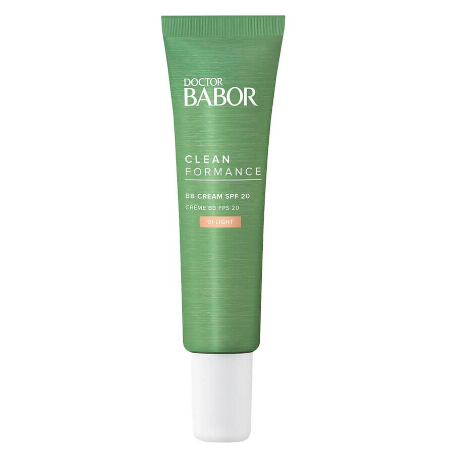 Boutique Babor Cleanformance BB Cream SPF20 avec SPF 01 Light, 40ml Babor Cleanformance BB Cream SPF20 avec SPF 01 Light, 40ml