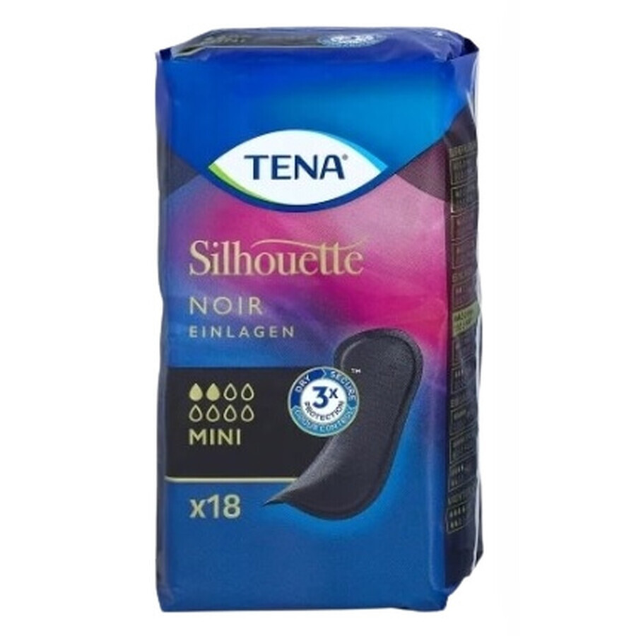Tena, Toallas Sanitarias Mnin, 18 pzs