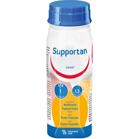 Tropische vruchtendrank - Supportan, 4x200 ml, Fresenius Kabi Duitsland