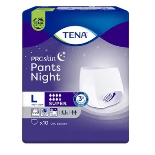 Tena Broek ProSkin Broek Super Night L, 10 stuks - Langdurig!