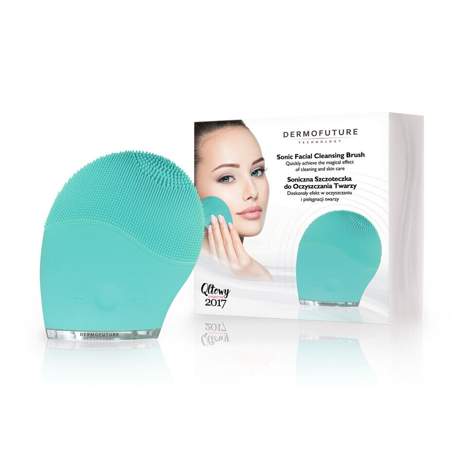 Dermofuture sonic facial cleansing brush mit