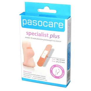 Parche de abrasión Pasocare Specialist Plus, set, 10 piezas - ¡Larga duración!