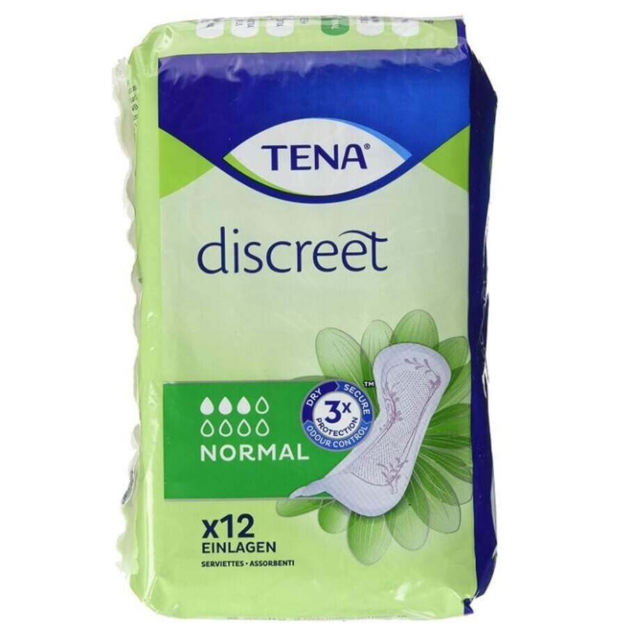Boutique Tena, serviettes hygiéniques Normal, 12 pièces Tena, serviettes hygiéniques Normal, 12 pièces