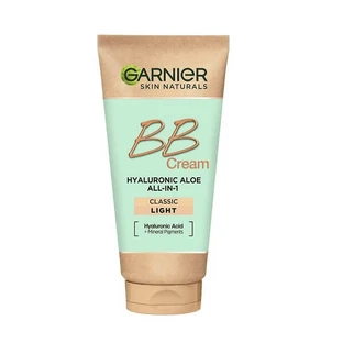 Garnier Hyaluronic Aloe Hyaluronic Crema BB Hidratante Todo en 1 para Todo Tipo de Piel Ligera, 50ml