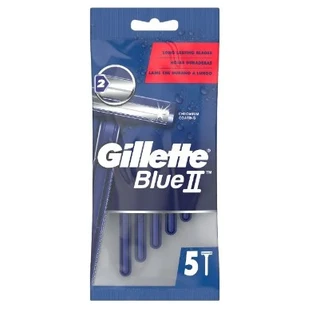 Gillette, Blue II, Rasoirs jetables, 5 pièces