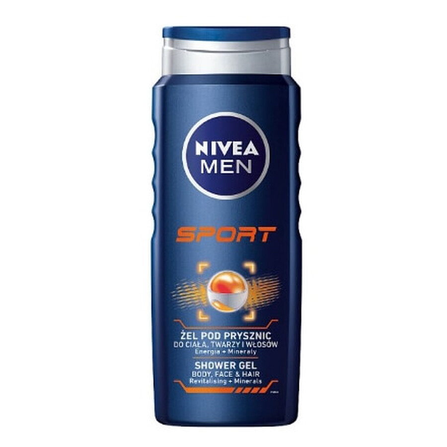 Nivea Men, shower care, Sport, 500 ml