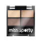 Miss Sporty Studio Colour Quattro Eye Shadow Quad Eye Shadow Quad Eye Shadow 403 Smoky Brown Eyes, 5g
