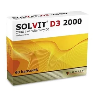 Solvit D3 2000, 60 capsules
