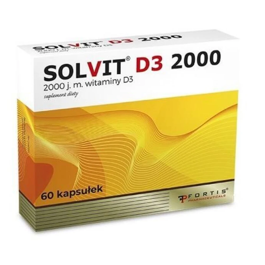 Solvit D3 2000, 60 capsules