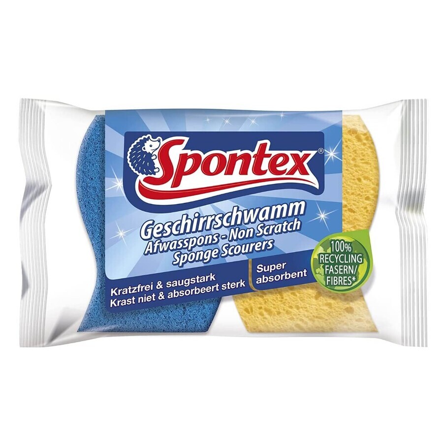 Spontex, Geschirrschwamm, Esponja lavavajillas, 2 piezas