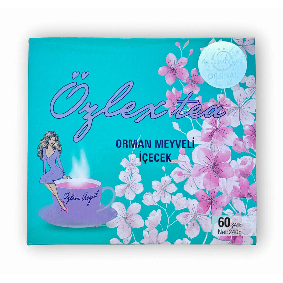 Turkish tea for slimming, 60 sachets x 4 g, Ozlex Tea