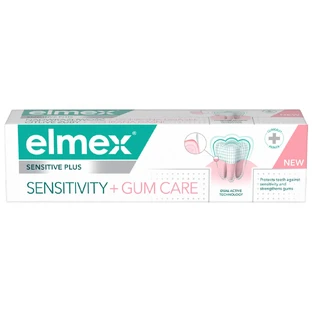 Dentifrice Sensitive Plus Sensitivity+Gum, 75 ml, Elmex