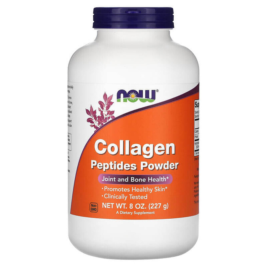 Boutique Peptide de collagène hydrolysé, 227 g, Now Foods Peptide de collagène hydrolysé, 227 g, Now Foods