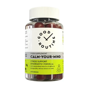 Suplemento contra el estrés y la fatiga Calm-Your-Mind, 60 cápsulas, Secom
