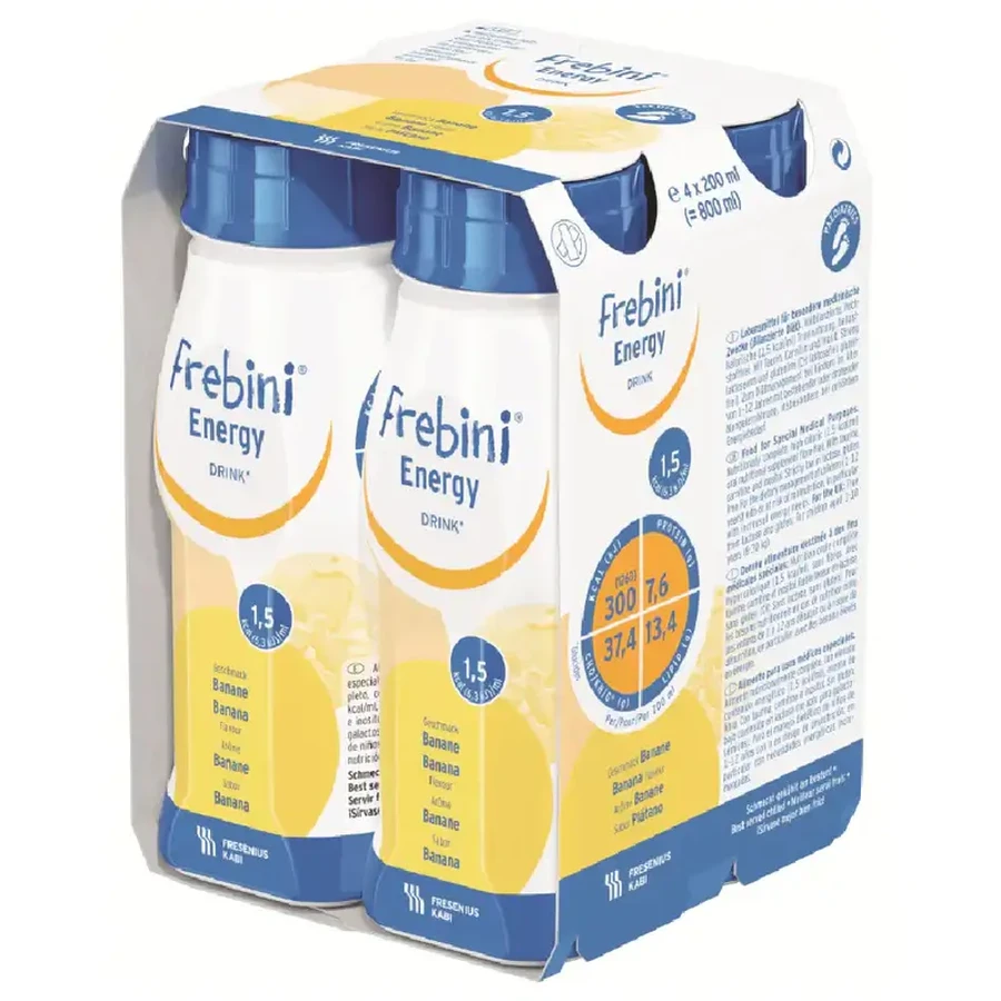 Frebini Energy boisson énergétique au goût de banane, 200 ml, Fresenius Kabi