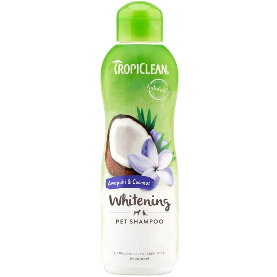 Champú para cabellos blancos Awapuhi&Coconut Grooming, 355 ml, Tropiclean