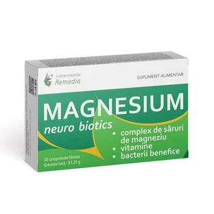 Magnesio Neuro Biotics, 30 cápsulas, Remedia