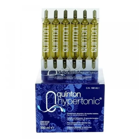 Plasma Quinton hypertonic sea water, 30 vials x 10 ml, Quinton Laboratories