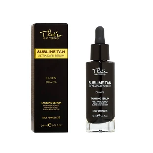 Sublime Tan Ultra Dark 8% DHA Sublime Tan Ultra Dark Bronzing Serum, 30 ml, Dat zo