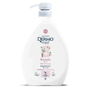 White Flower Beauty Douchegel, 1000 ml, Dermomed