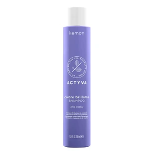 Champú para neutralizar los tonos amarillos Colore Brillante, 250 ml, Kemon