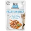 Katzennassfutter mit Truthahn und Shrimps Brit Care Fillets in Jelly, 85 g, Brit