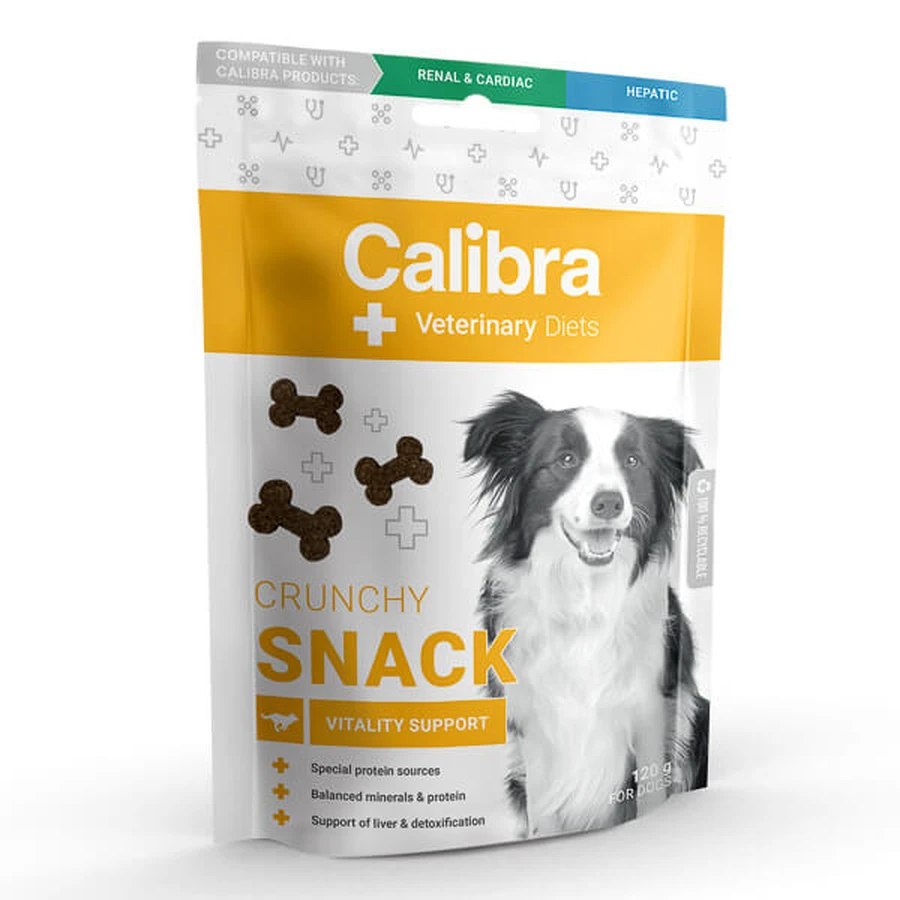 Dog Rewards Calibra VD Vitality Support Crunchy Snack, 120 g, Calibra