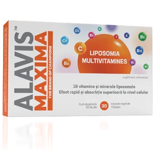 Multivitaminas Liposomia, 30 cápsulas vegetales, Alavis Maxima